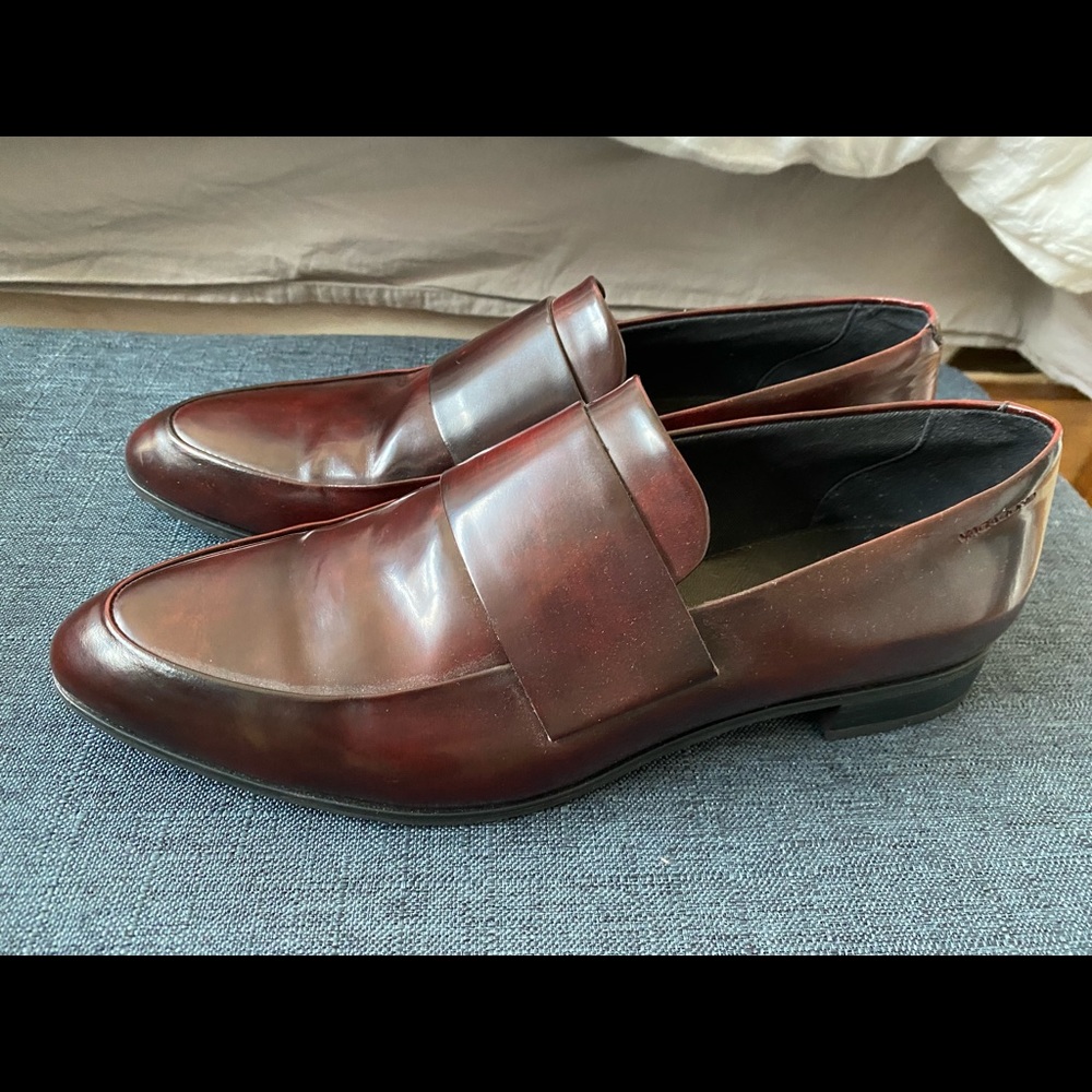 Vagabond loafers, NEW, burgundy, sz 40 (9.5)